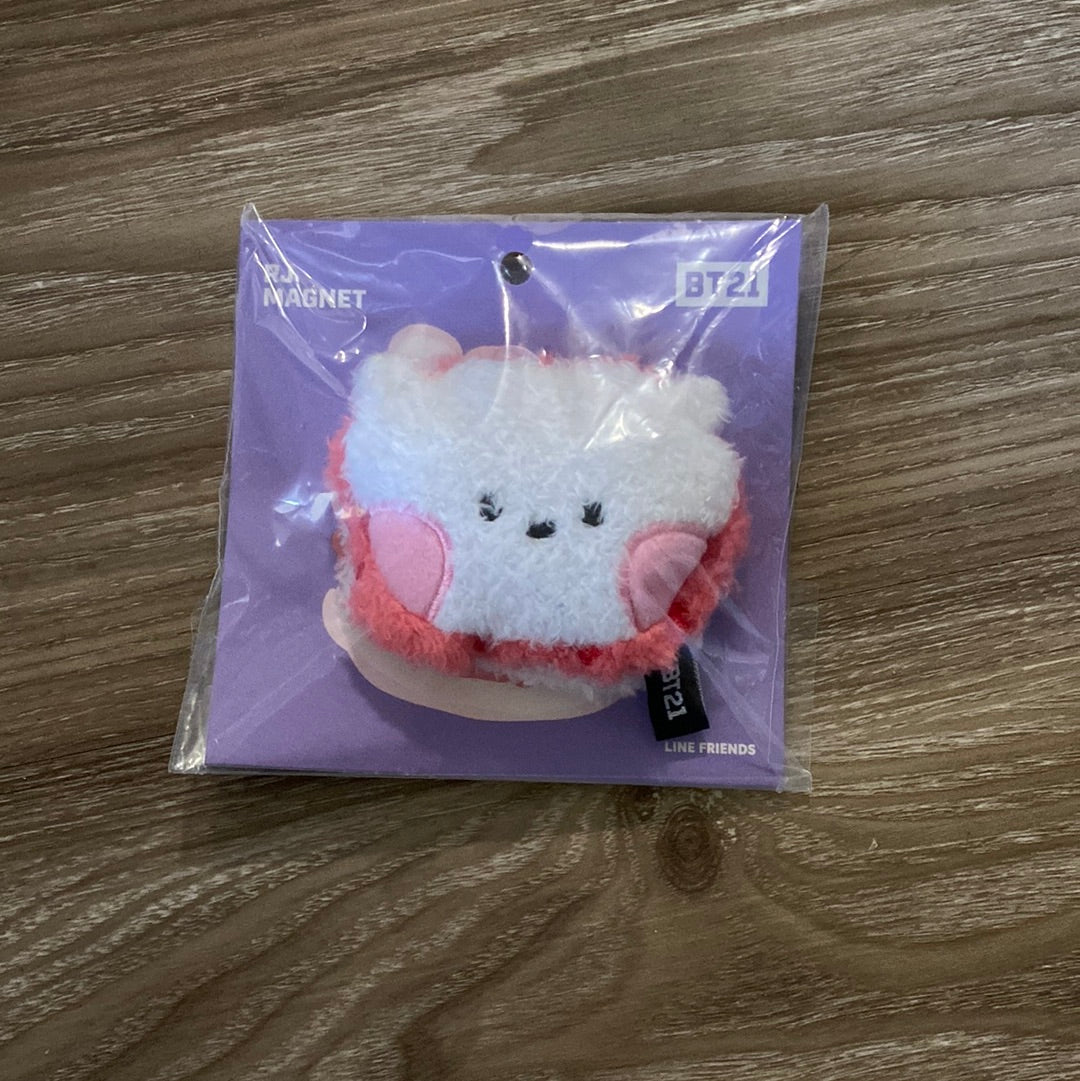 BT21 macaron plush magnet