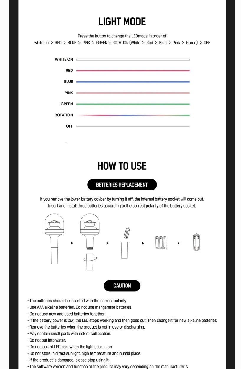 The Rose Lightstick