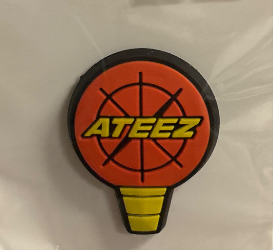 Ateez silicon badge pin