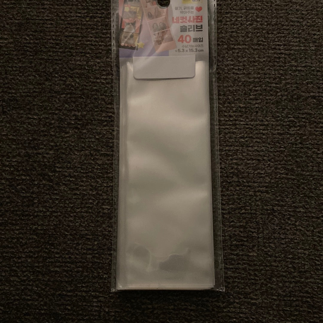 Photo card sleeves