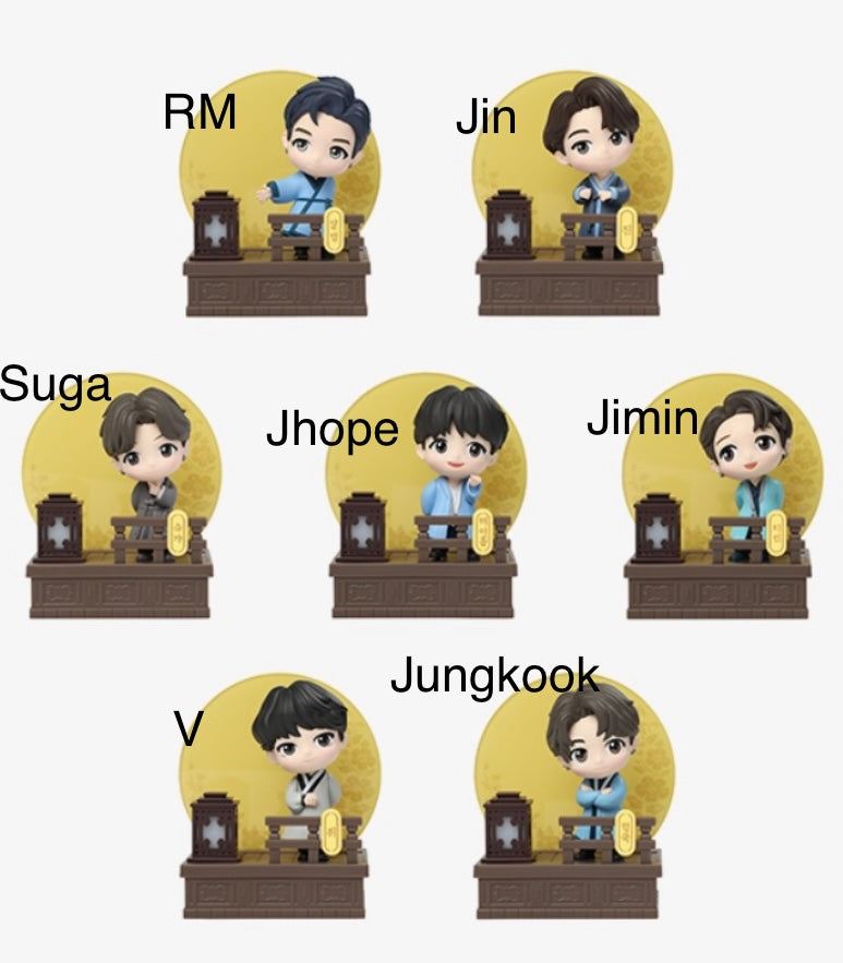 BTS Tiny Tan Dalmajung figures