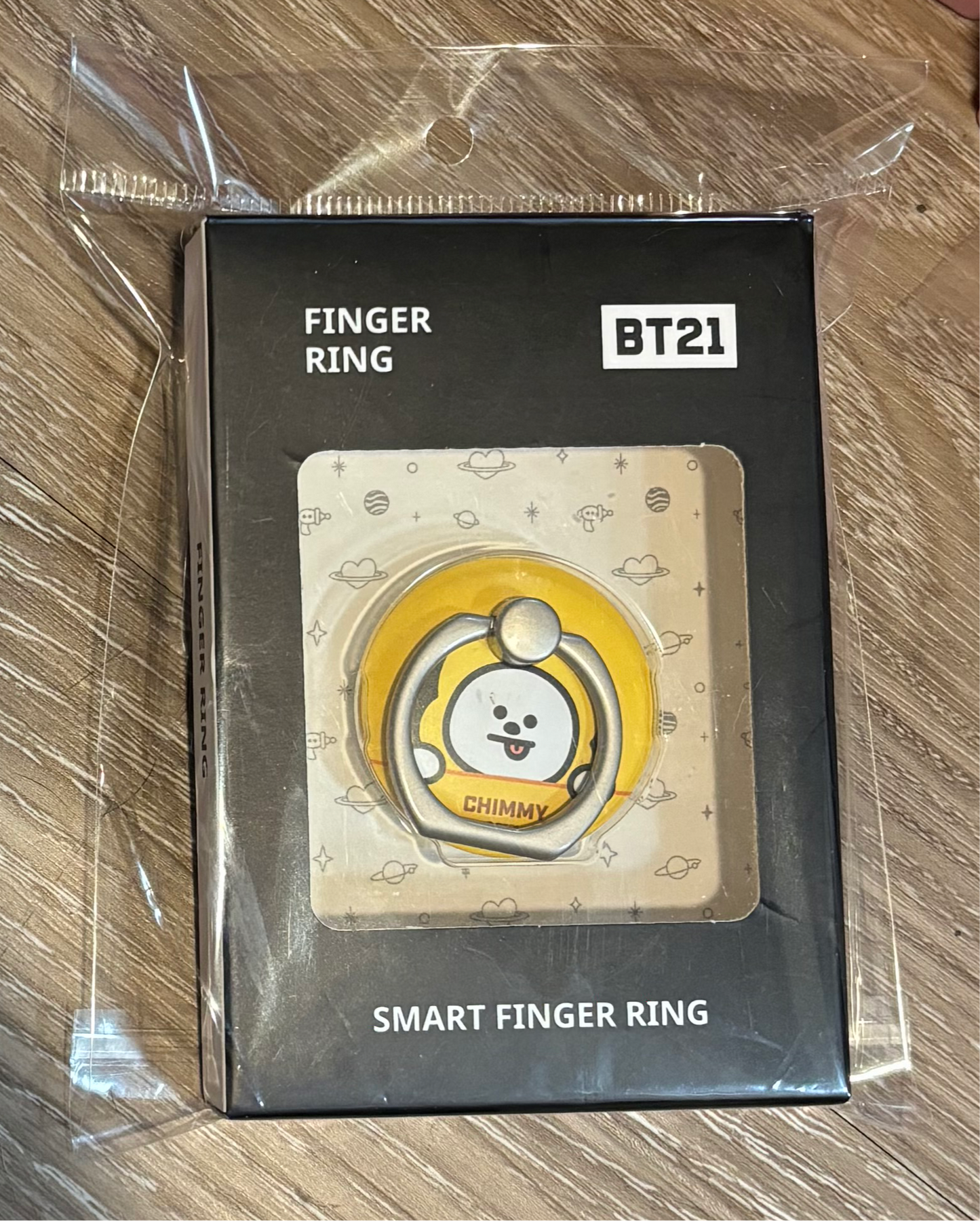 BT21 Chimmy smart finger ring