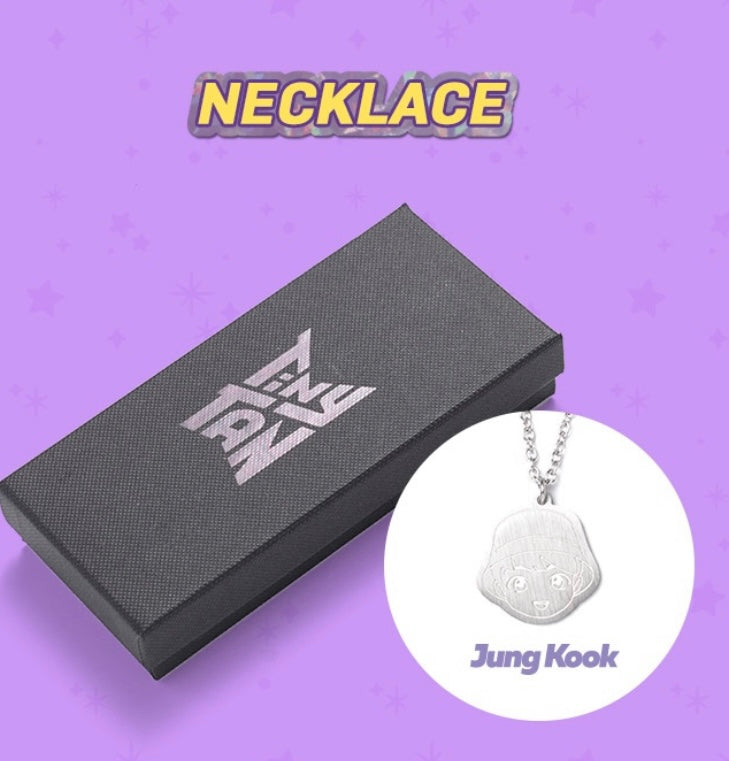 BTS TinyTan necklace 07