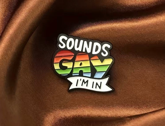 Sound Gay I’m in pin