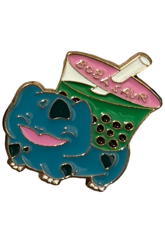 Bulbasaur tea pin