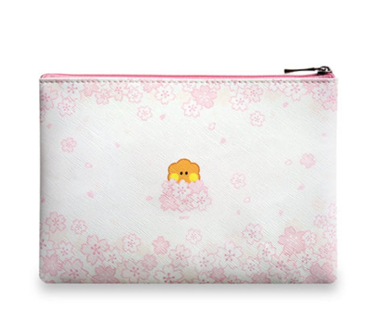 BT21 Cherry blossom pouch