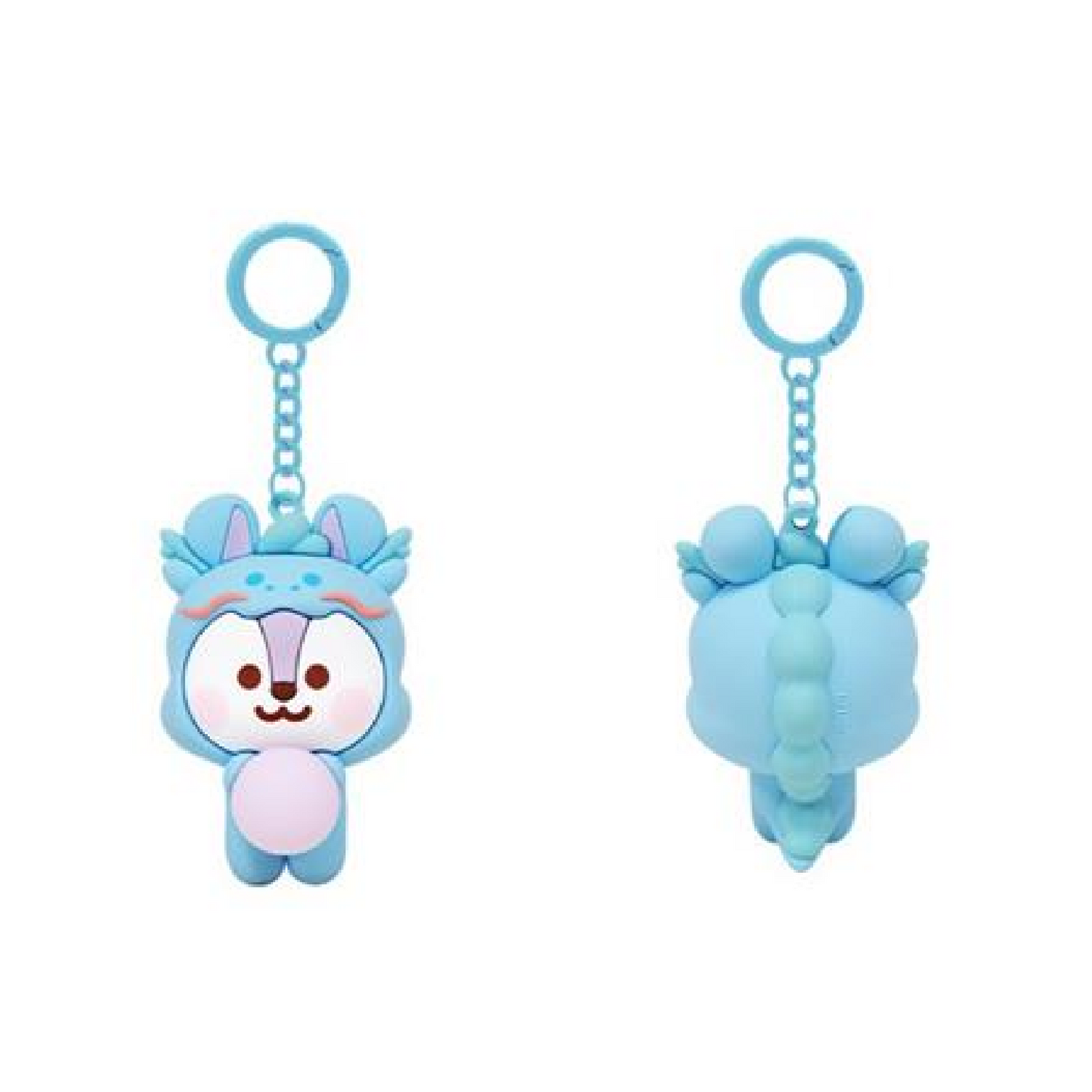 BT21 year of the dragon silicone keychain