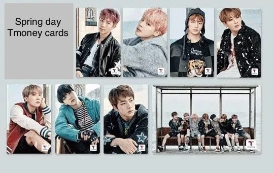 BTS Tmoney card (preorder)