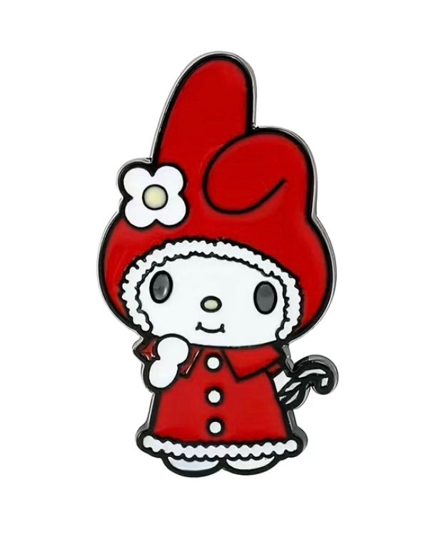 Sanrio inspired holiday pins