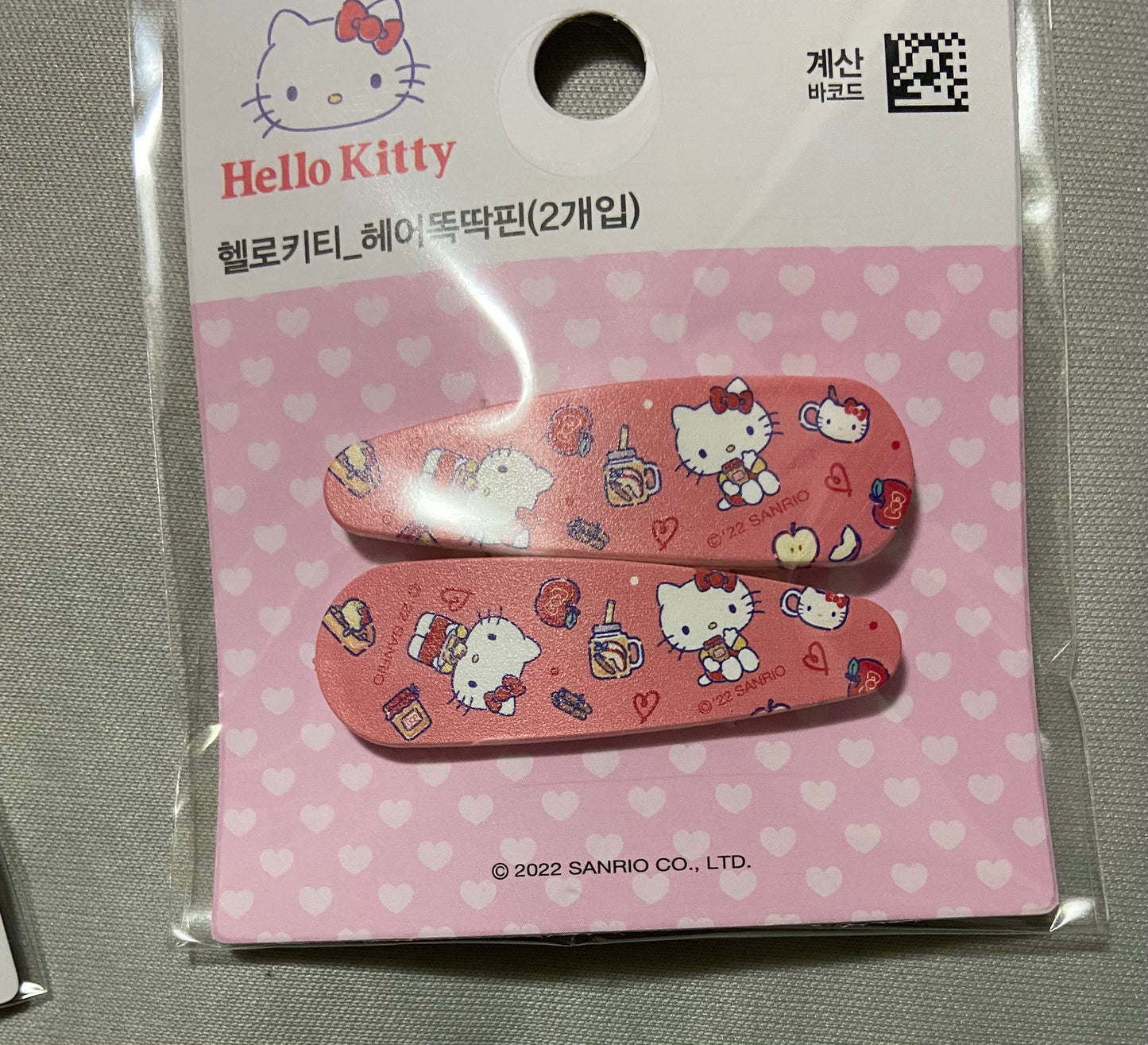 Sanrio hair clips