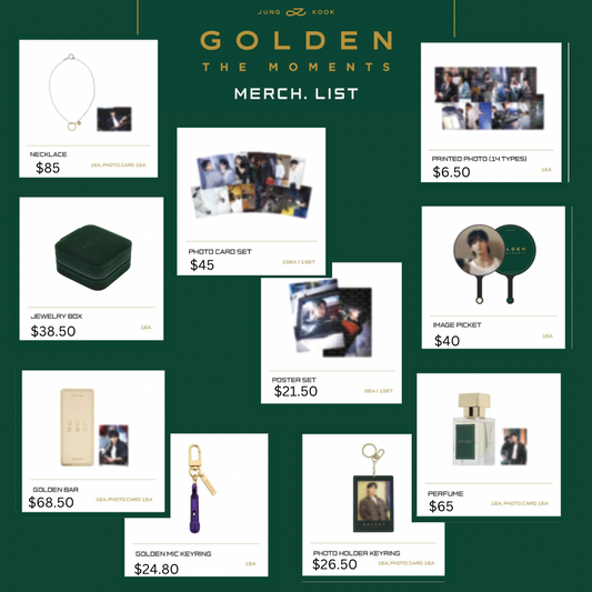 Jungkook Golden Hybe Insight exhibition preorder