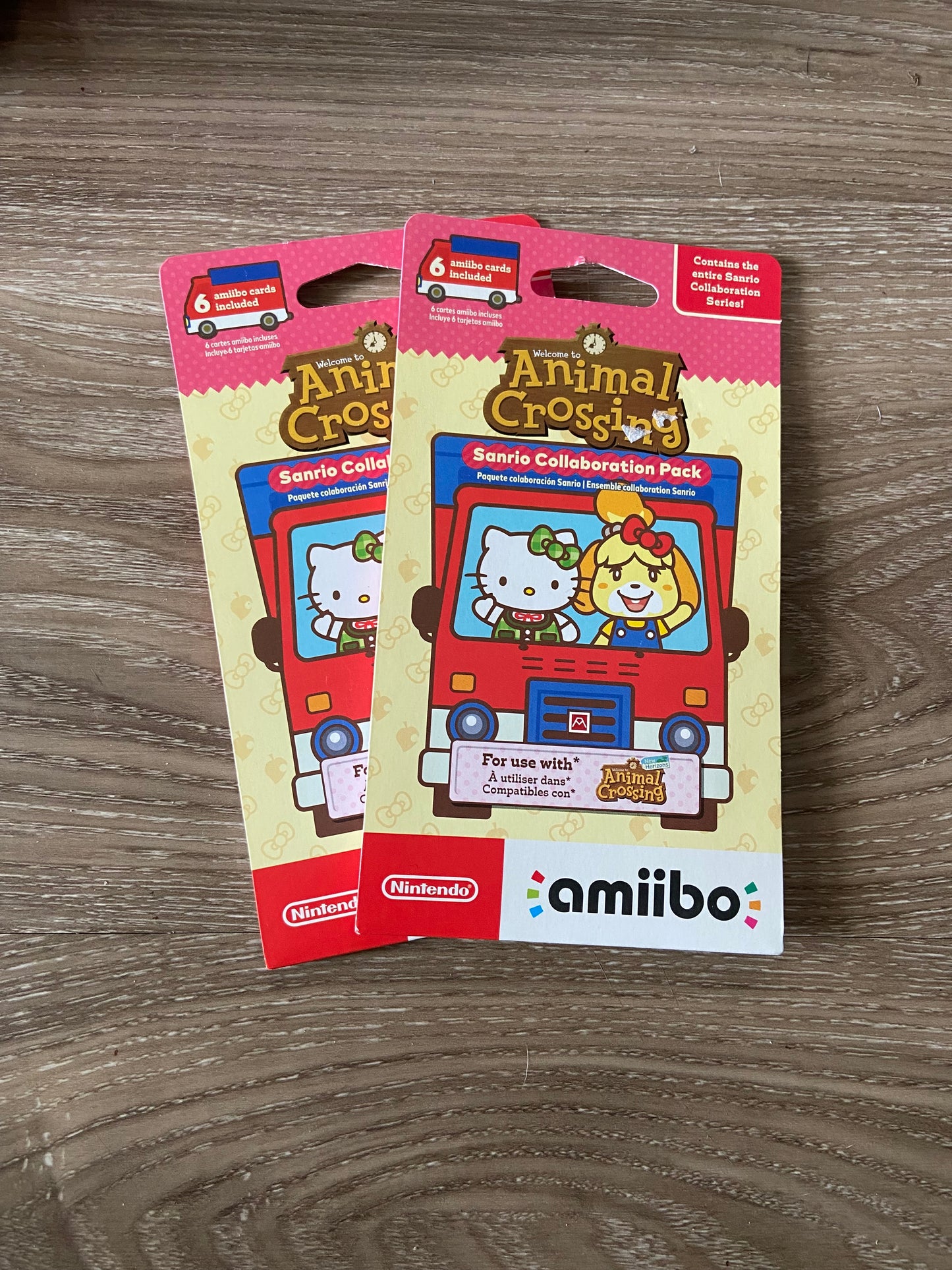 Nintendo Amiibo cards Sanrio