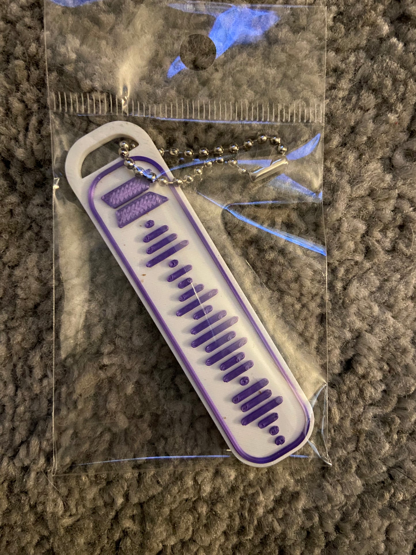 K-pop song code keychain