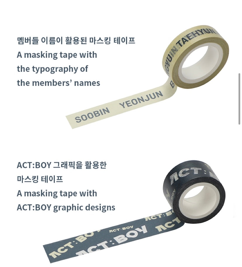 TXT (Tomorrow by Together) masking tape