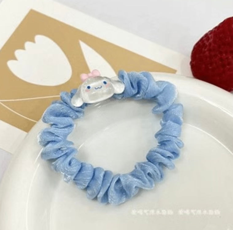 Sanrio inspired hair scrunchies