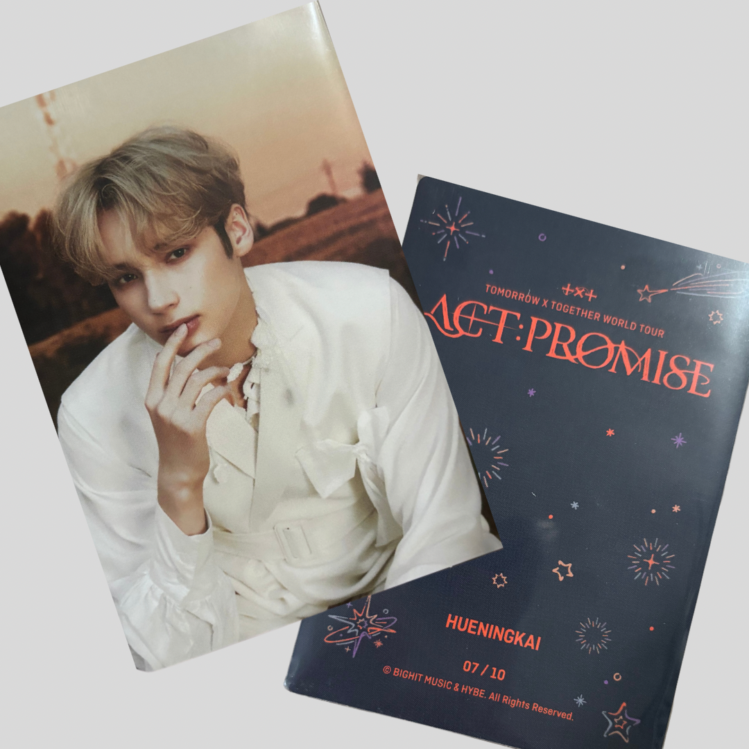 Tomorrow by Together (TXT) Act:Promise Tour merch Photo cards