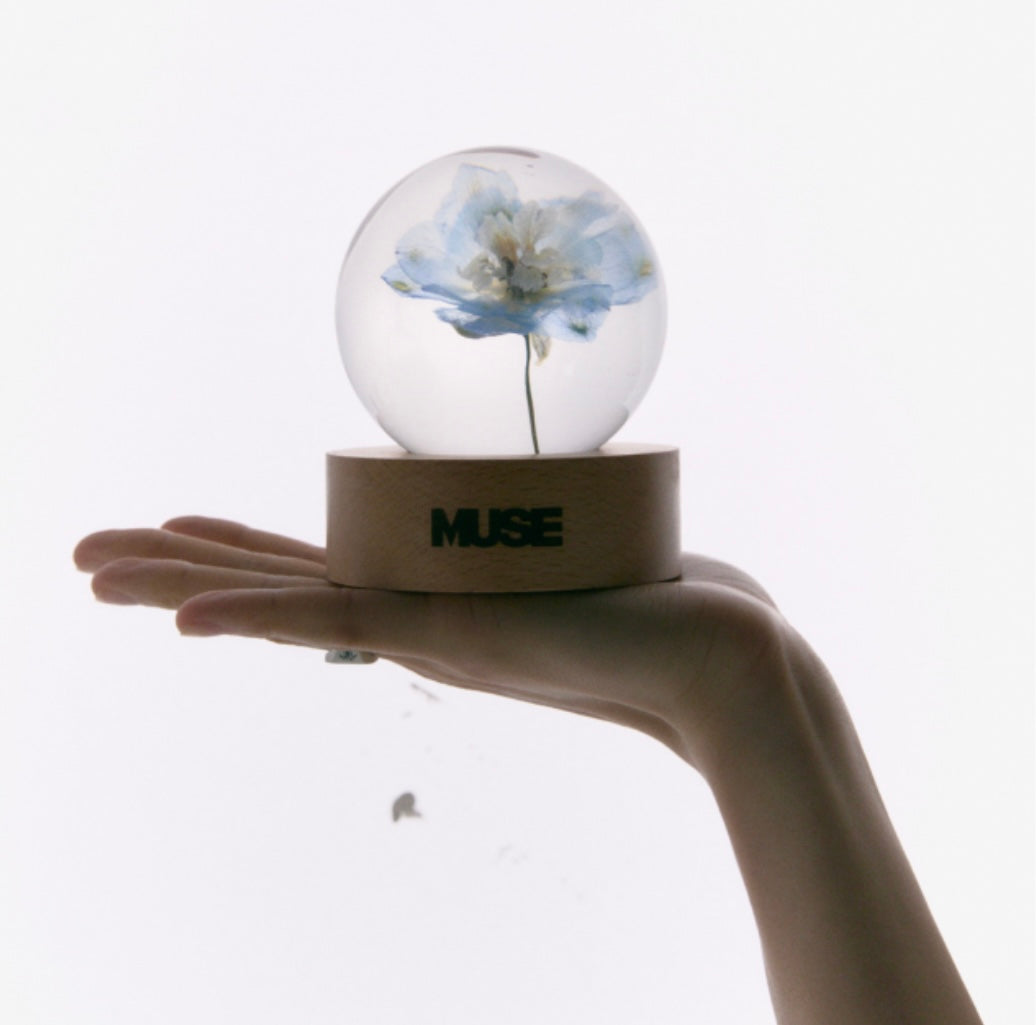 Jimin’s Muse Paper weight flower.