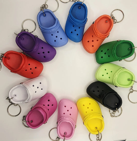 Shoe keychains