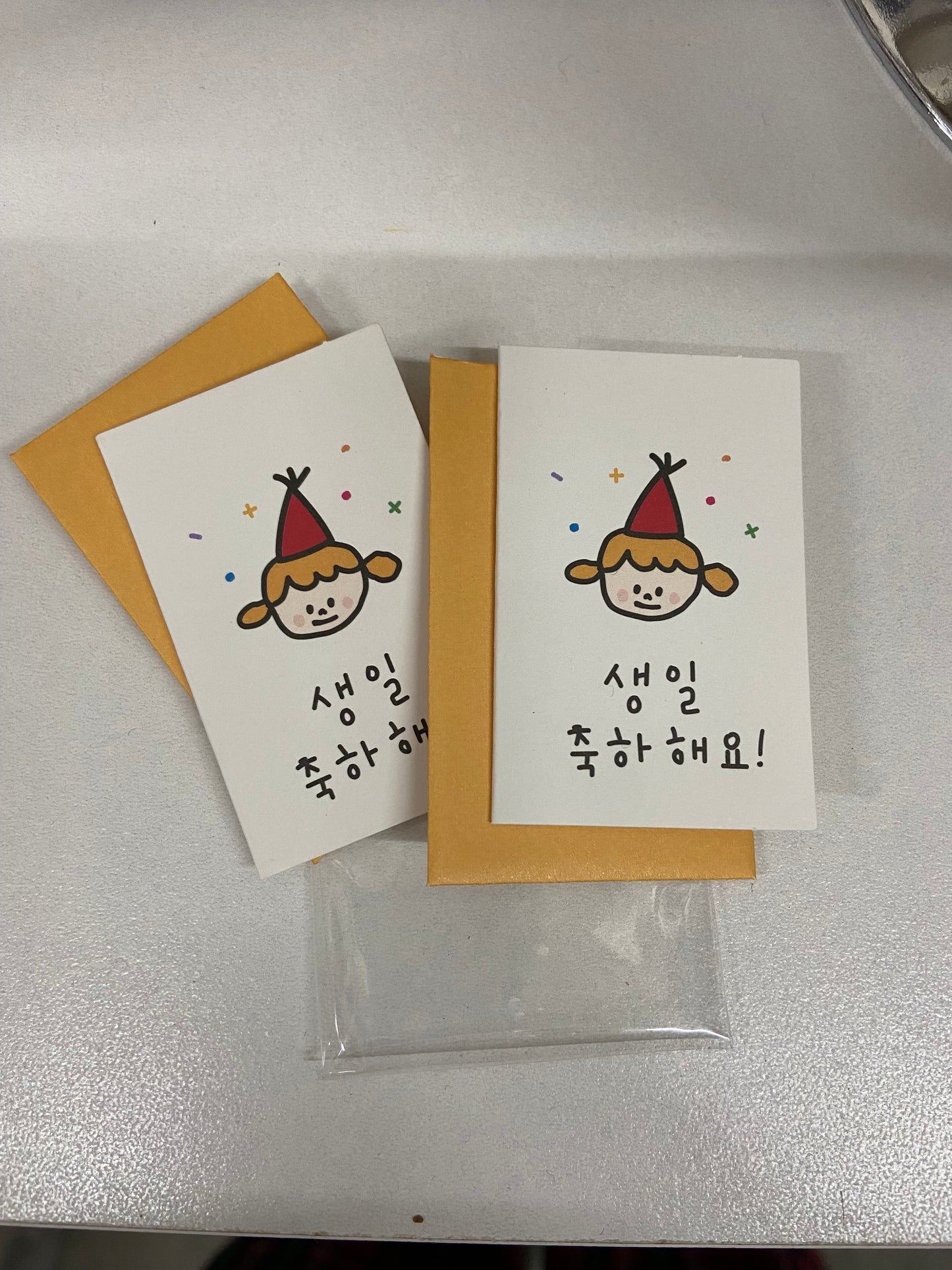 Korea Artbox mini greeting cards