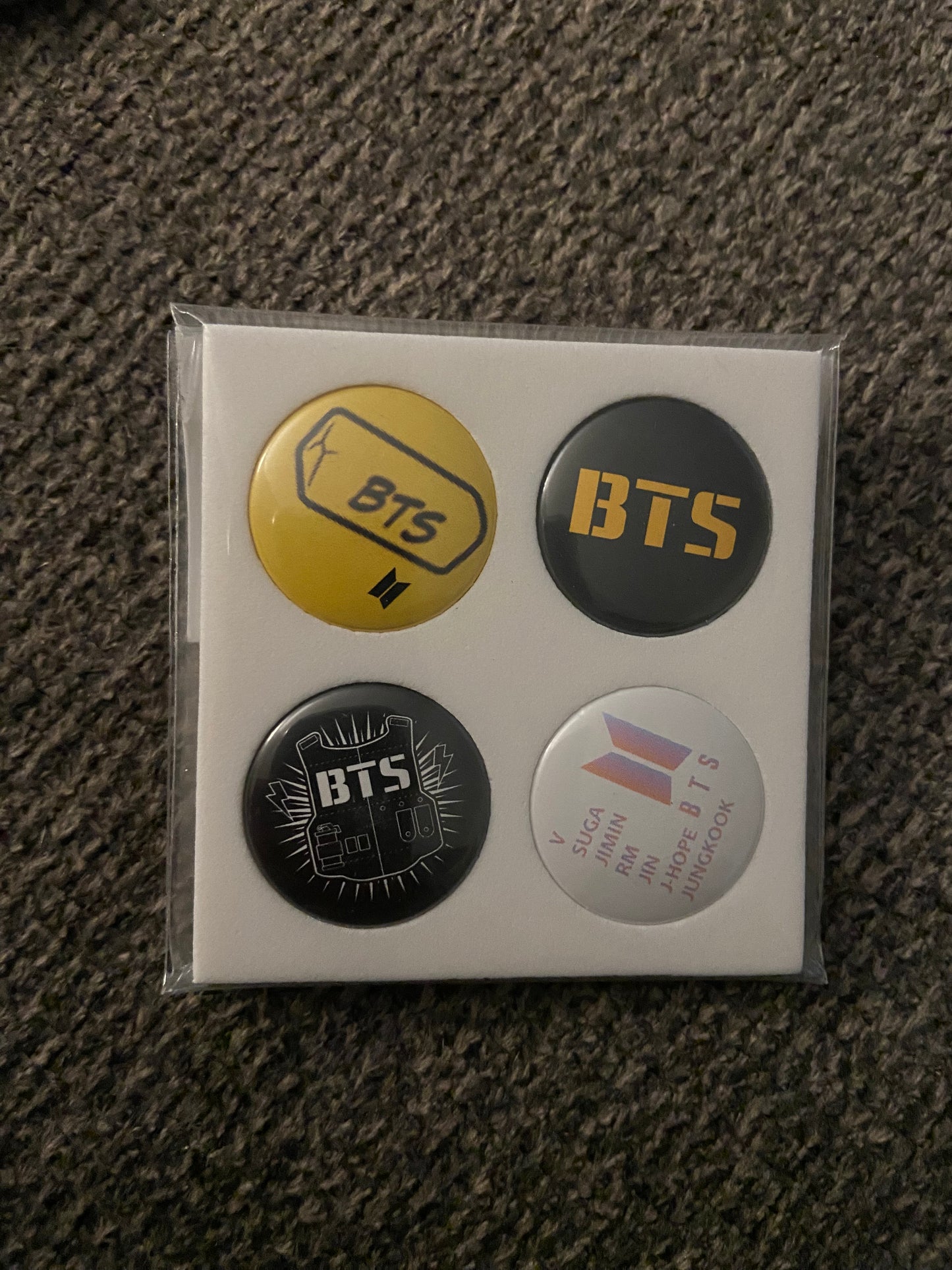 Kpop Bts inspired button magnets