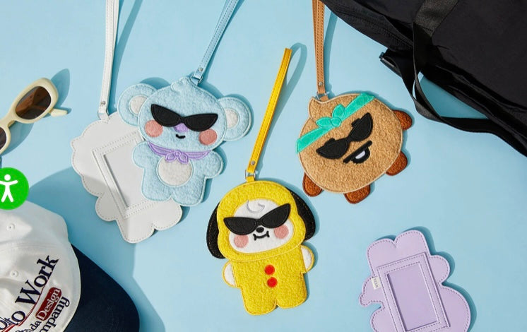 BT21 luggage tag