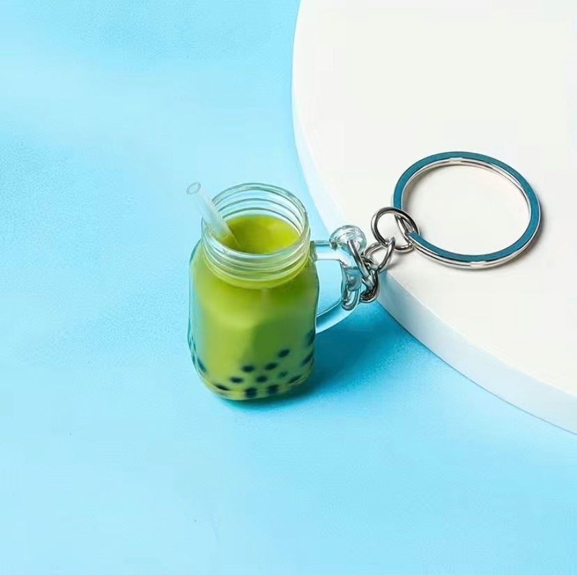 Boba Tea keychain