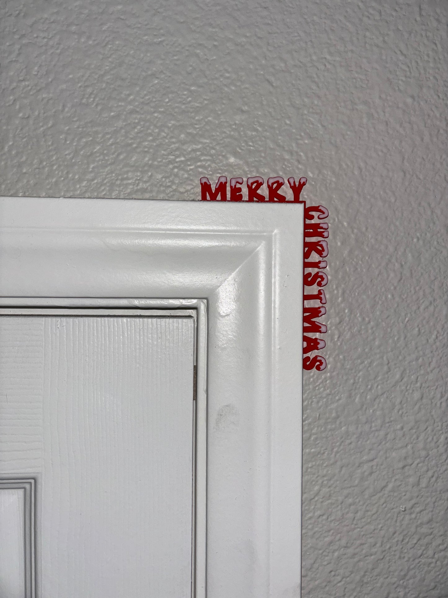 Merry Christmas small Door Frame corner decor