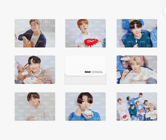 Busan mini tour photo card pack