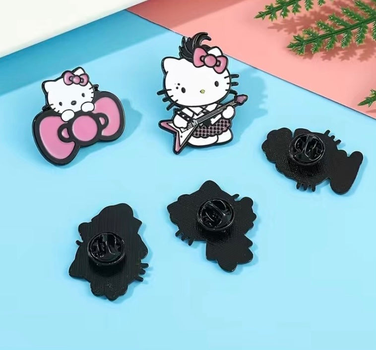 Hello Kitty Sanrio inspired pins