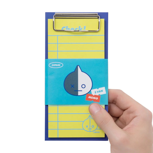 BT21 Van clipboard and notepad