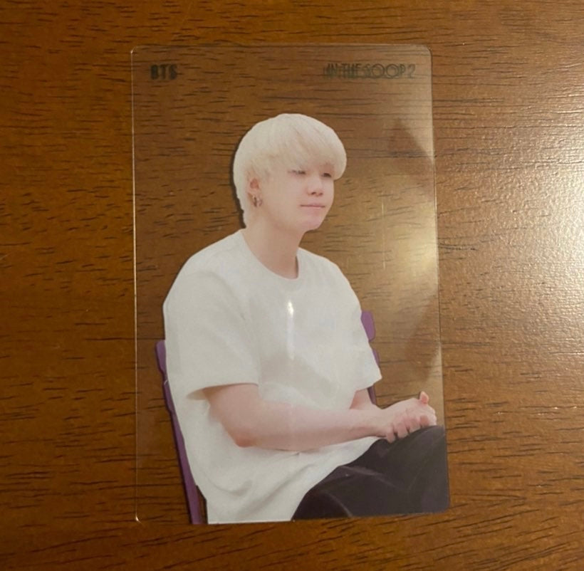 BTS Suga (Yoongi) Mini tour Photocards