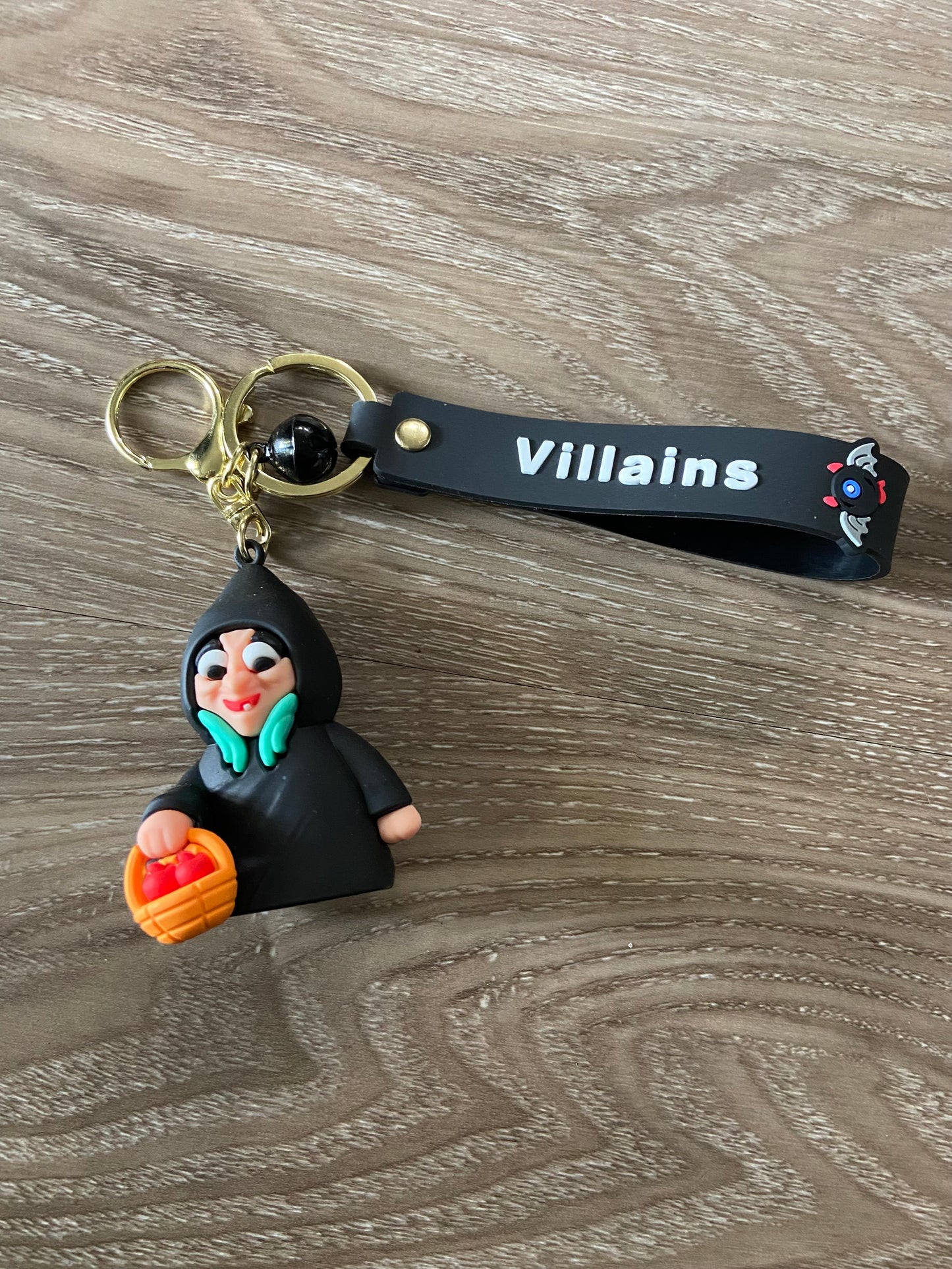 Wicked witch villain inspired keychain