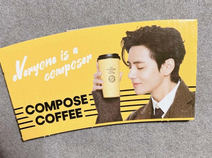 Compose Coffee in Korea: V cupsleeve