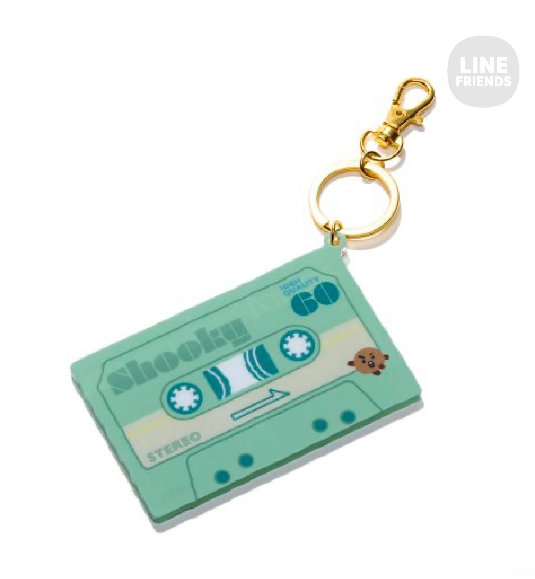 BT21 Cassette Keychain