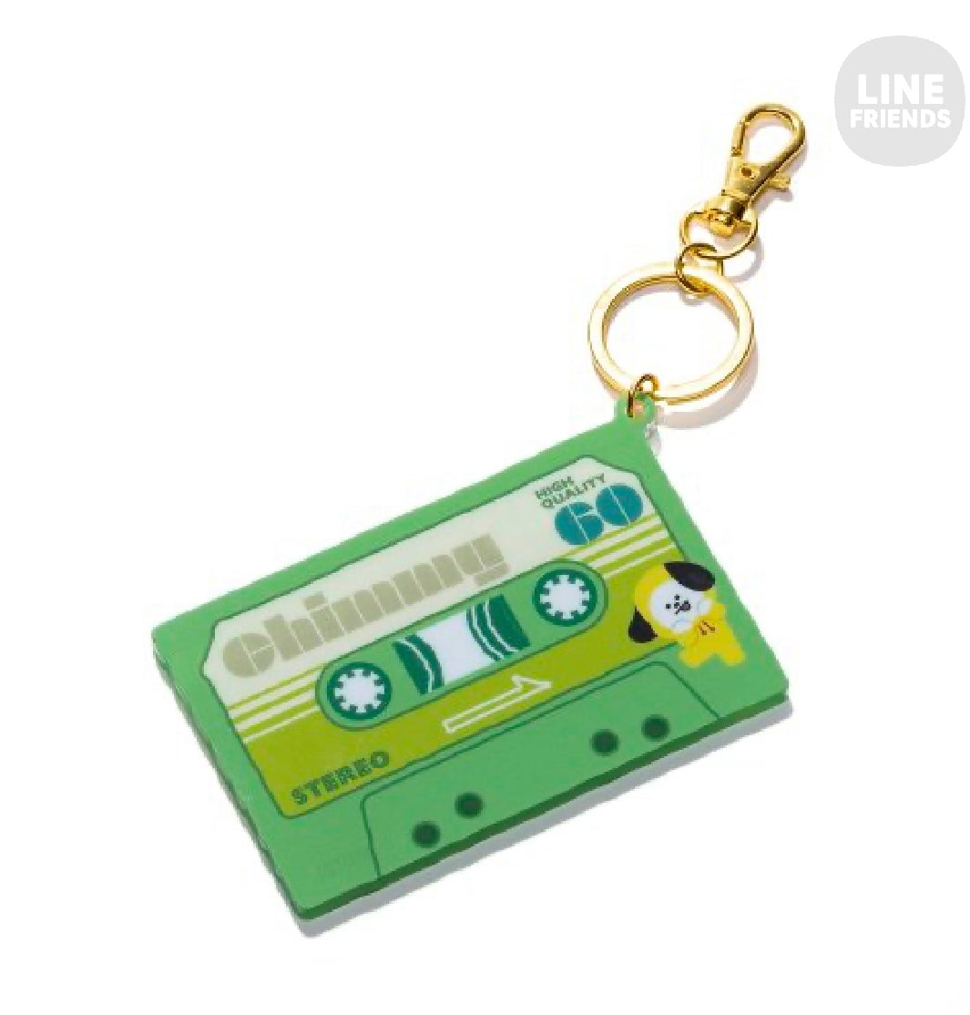 BT21 Cassette Keychain