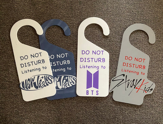 Kpop Themed Door Hangers