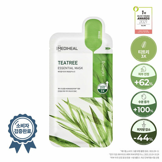 Mediheal tea tree essential Korean sheet mask