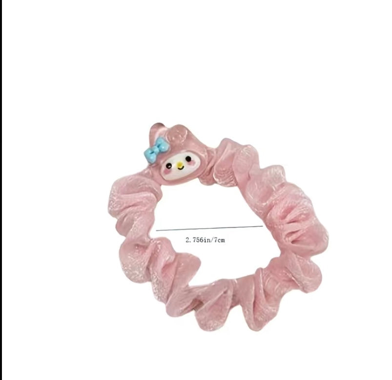 Sanrio inspired hair scrunchies