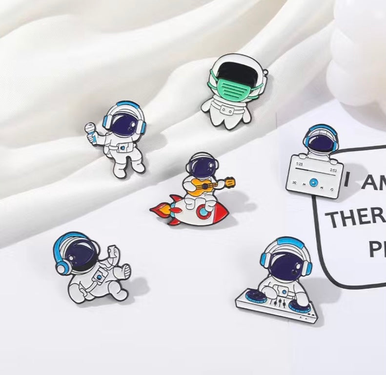 Astronaut pins