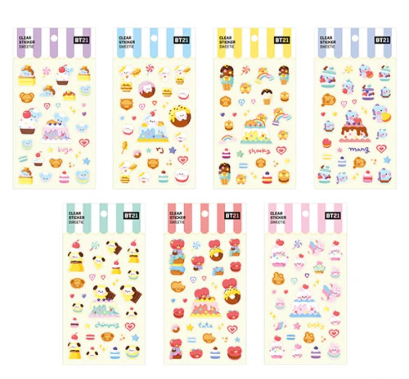 BT21 stickers