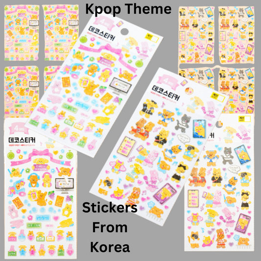 Korea Misc Sticker Pack