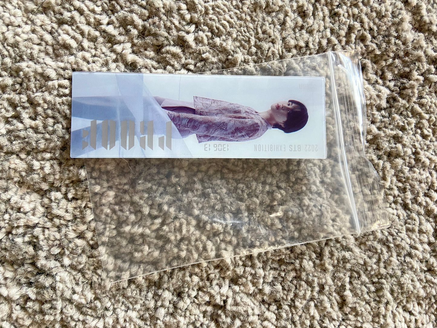 BTS proof exhibition bookmarks