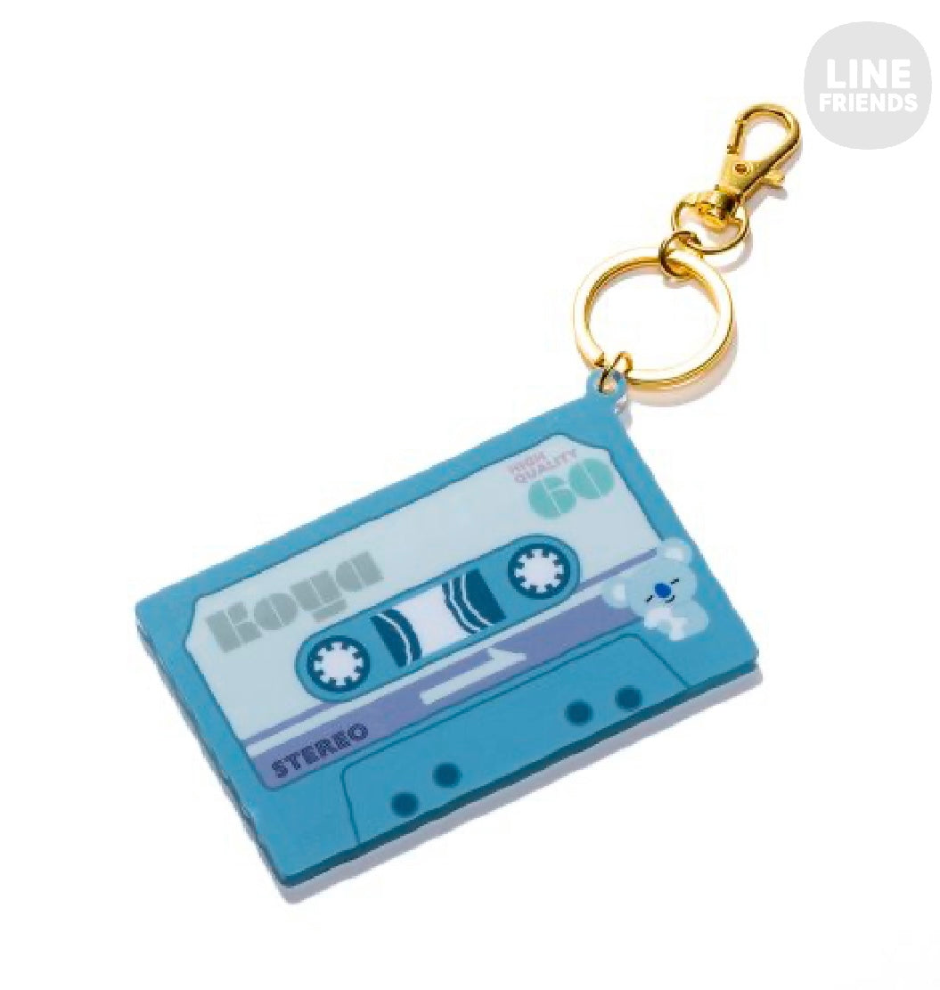 BT21 Cassette Keychain