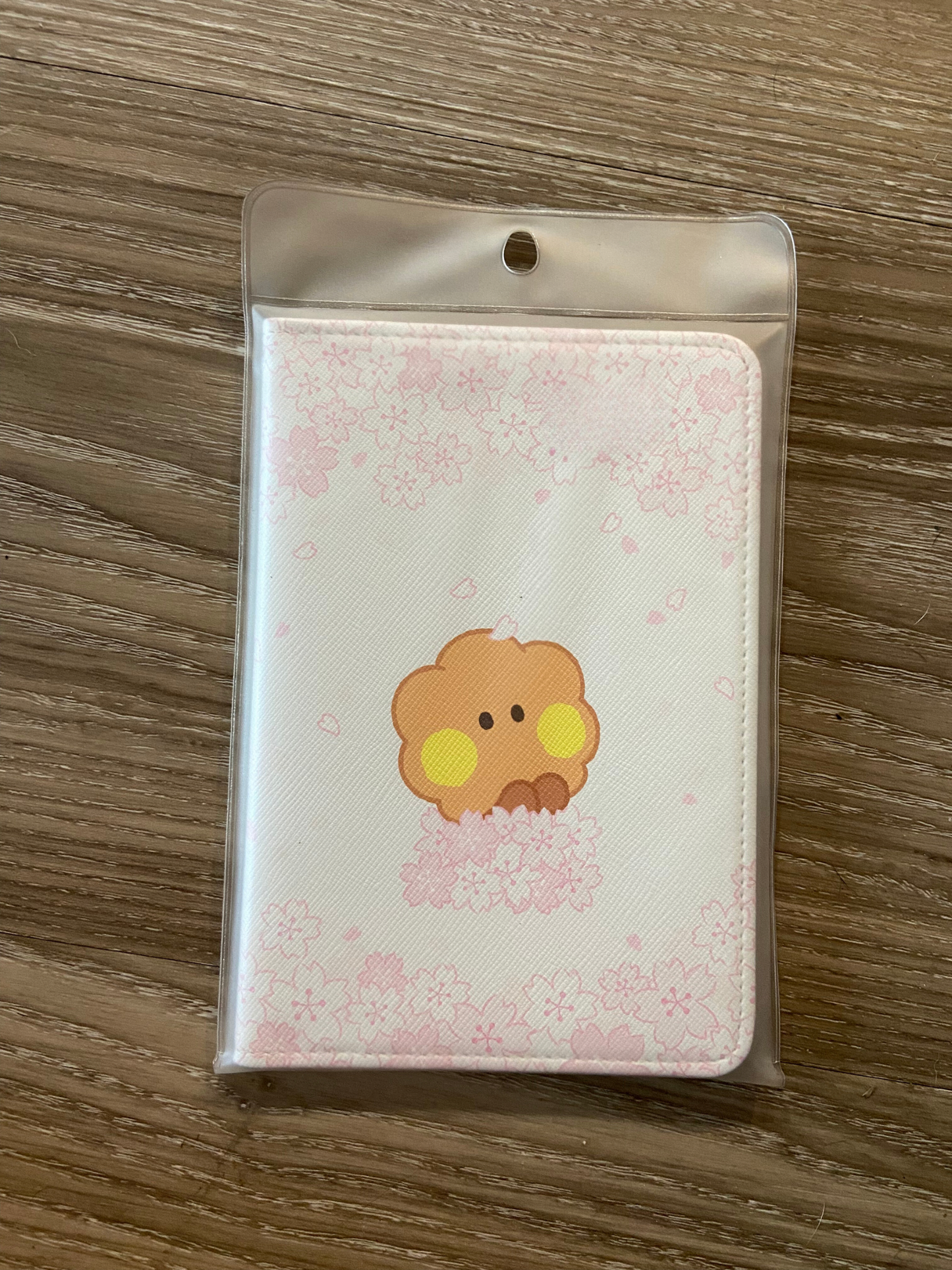 BT21 cherry blossom passport cover