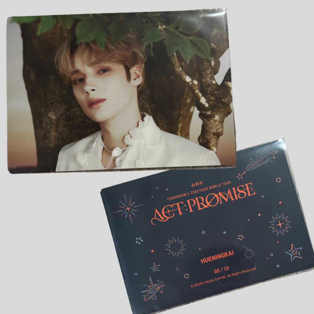 Tomorrow by Together (TXT) Act:Promise Tour merch Photo cards