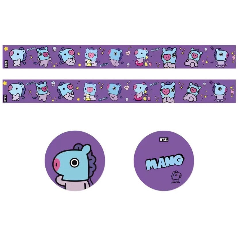 Bt21 inspired washi tape