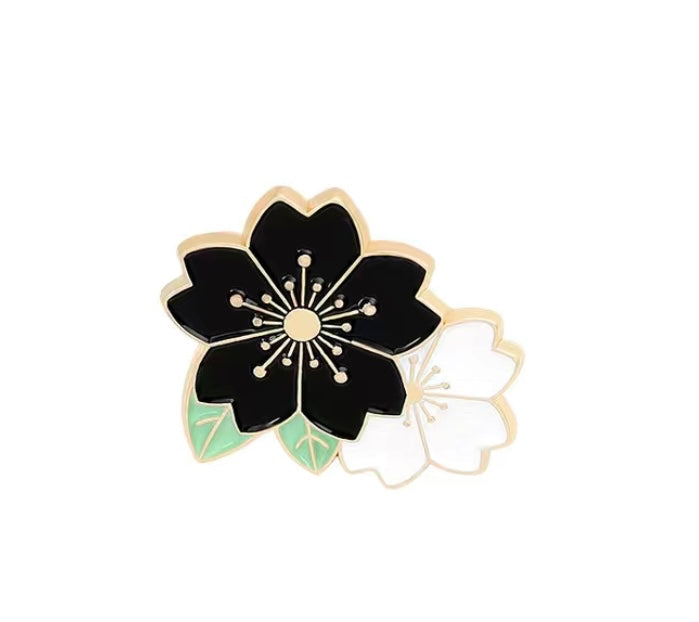 Cherry blossom flower pins