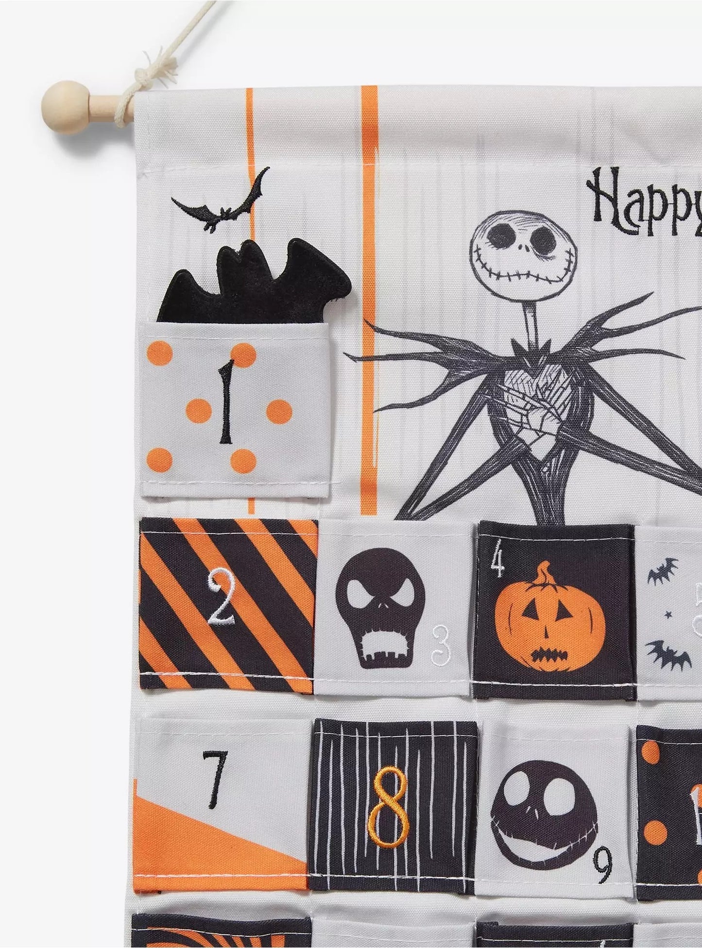 Nightmare Before Christmas Happy Halloween pocket calendar