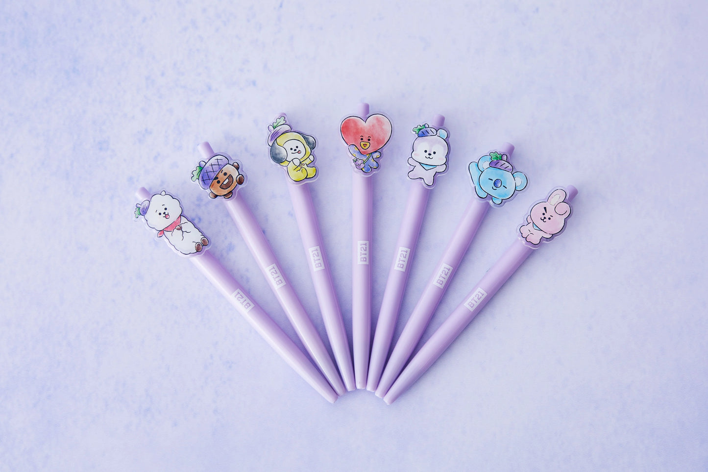 BT21 Hope in Love Gel pens (preorder)