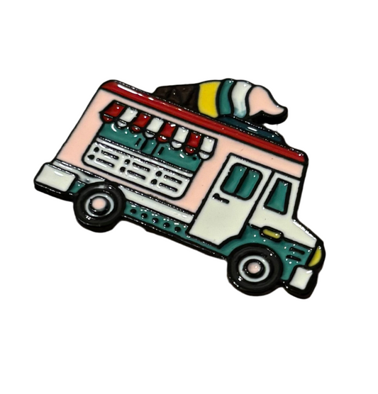 Ice cream truck pin